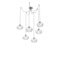 Hammerton SCB0036-06-BS-OC-C01-E2 - Coppa Round 6pc Swag Multi-Pendant