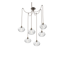 Hammerton SCB0036-06-FB-OC-C01-E2 - Coppa Round 6pc Swag Multi-Pendant