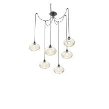 Hammerton SCB0036-06-MB-OA-C01-E2 - Coppa Round 6pc Swag Multi-Pendant