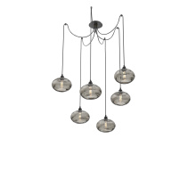 Hammerton SCB0036-06-MB-OS-C01-E2 - Coppa Round 6pc Swag Multi-Pendant