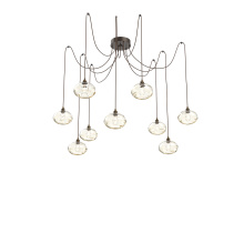 Hammerton SCB0036-09-FB-OA-C01-E2 - Coppa Round 9pc Swag Multi-Pendant