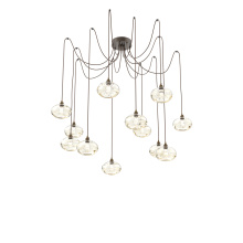 Hammerton SCB0036-12-FB-OA-C01-E2 - Coppa Round 12pc Swag Multi-Pendant