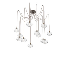Hammerton SCB0036-12-FB-OC-C01-E2 - Coppa Round 12pc Swag Multi-Pendant