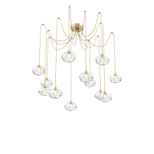 Hammerton SCB0036-12-GB-OC-C01-E2 - Coppa Round 12pc Swag Multi-Pendant