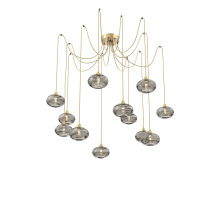 Hammerton SCB0036-12-GB-OS-C01-E2 - Coppa Round 12pc Swag Multi-Pendant