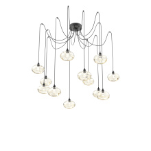 Hammerton SCB0036-12-MB-OA-C01-E2 - Coppa Round 12pc Swag Multi-Pendant