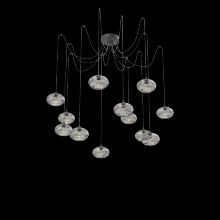 Hammerton SCB0036-12-MB-OS-C01-E2 - Coppa Round 12pc Swag Multi-Pendant