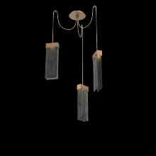 Hammerton SCB0042-03-NB-SG-C01-L3 - Parallel Round 3pc Swag Multi-Pendant