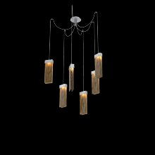 Hammerton SCB0042-06-CS-BG-C01-L3 - Parallel Round 6pc Swag Multi-Pendant