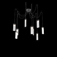 Hammerton SCB0042-09-MB-CG-C01-L3 - Parallel Round 9pc Swag Multi-Pendant