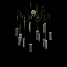 Hammerton SCB0042-12-NB-SG-C01-L1 - Parallel Round 12pc Swag Multi-Pendant