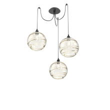 Hammerton SCB0047-03-MB-OA-C01-E2 - Terra Round 3pc Swag Multi-Pendant