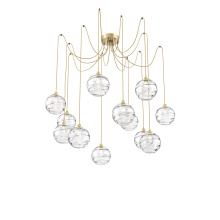 Hammerton SCB0047-12-GB-OC-C01-E2 - Terra Round 12pc Swag Multi-Pendant