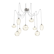 Hammerton SCB0048-09-BS-OA-C01-E2 - Misto Round 9pc Swag Multi-Pendant