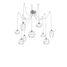 Hammerton SCB0048-09-BS-OC-C01-E2 - Misto Round 9pc Swag Multi-Pendant