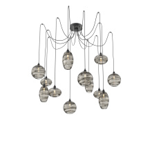 Hammerton SCB0048-12-MB-OS-C01-E2 - Misto Round 12pc Swag Multi-Pendant