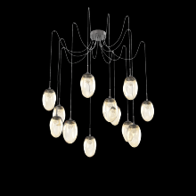 Hammerton SCB0067-12-GP-FA-C01-L3 - Meteo Round 12pc Swag Multi-Pendant