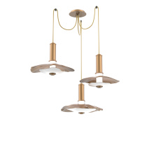 Hammerton SCB0099-03-NB-00-C01-L3-WI - Cumulus Round 3pc Swag Multi-Pendant Chandelier