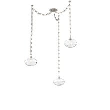 Hammerton SNB0036-03-BS-OC-CH3-E2 - Coppa Multi Light Pendant Multi Port Canopy Beige Silver