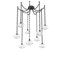 Hammerton SNB0036-09-MB-OC-CH2-E2 - Coppa Multi Light Pendant Multi Port Canopy Matte Black