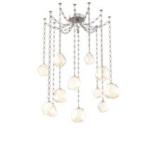 Hammerton SNB0039-12-BS-A-CH1-L3 - Gem Multi Light Pendant Multi Port Canopy Beige Silver
