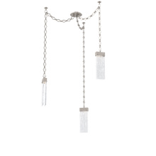 Hammerton SNB0042-03-BS-CG-CH1-L1 - Parallel Multi Light Pendant Multi Port Canopy Beige Silver