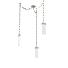 Hammerton SNB0042-03-BS-CG-CH2-L3 - Parallel Multi Light Pendant Multi Port Canopy Beige Silver