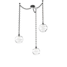 Hammerton SNB0047-03-MB-OC-CH1-E2 - Terra Multi Light Pendant Multi Port Canopy Matte Black