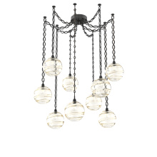 Hammerton SNB0047-09-MB-OA-CH2-E2 - Terra Multi Light Pendant Multi Port Canopy Matte Black