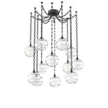 Hammerton SNB0047-12-MB-OC-CH1-E2 - Terra Multi Light Pendant Multi Port Canopy Matte Black