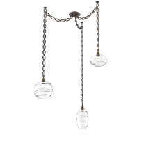 Hammerton SNB0048-03-FB-OC-CH2-E2 - Misto Multi Light Pendant Multi Port Canopy Flat Bronze