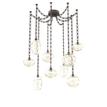 Hammerton SNB0048-09-FB-OA-CH3-E2 - Misto Multi Light Pendant Multi Port Canopy Flat Bronze