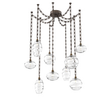 Hammerton SNB0048-09-FB-OC-CH3-E2 - Misto Multi Light Pendant Multi Port Canopy Flat Bronze