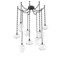 Hammerton SNB0048-09-MB-OC-CH3-E2 - Misto Multi Light Pendant Multi Port Canopy Matte Black