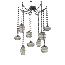 Hammerton SNB0048-09-MB-OS-CH2-E2 - Misto Multi Light Pendant Multi Port Canopy Matte Black