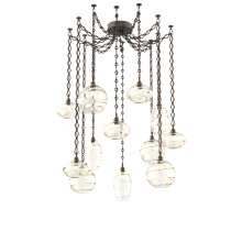 Hammerton SNB0048-12-FB-OA-CH1-E2 - Misto Multi Light Pendant Multi Port Canopy Flat Bronze