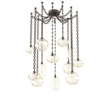Hammerton SNB0048-12-FB-OA-CH2-E2 - Misto Multi Light Pendant Multi Port Canopy Flat Bronze