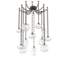 Hammerton SNB0048-12-FB-OC-CH2-E2 - Misto Multi Light Pendant Multi Port Canopy Flat Bronze