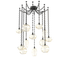 Hammerton SNB0048-12-MB-OA-CH1-E2 - Misto Multi Light Pendant Multi Port Canopy Matte Black