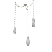 Hammerton SNB0049-03-BS-RS-CH1-L3 - Aalto Multi Light Pendant Multi Port Canopy Beige Silver