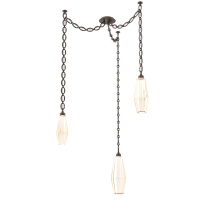 Hammerton SNB0049-03-FB-RA-CH2-L1 - Aalto Multi Light Pendant Multi Port Canopy Flat Bronze