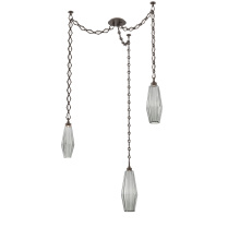 Hammerton SNB0049-03-FB-RS-CH1-L1 - Aalto Multi Light Pendant Multi Port Canopy Flat Bronze