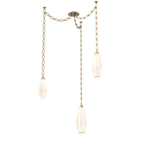 Hammerton SNB0049-03-GB-RA-CH1-L1 - Aalto Multi Light Pendant Multi Port Canopy Gilded Brass