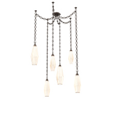 Hammerton SNB0049-06-FB-RA-CH1-L3 - Aalto Multi Light Pendant Multi Port Canopy Flat Bronze