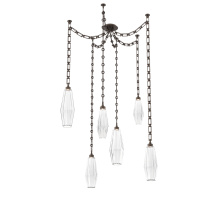 Hammerton SNB0049-06-FB-RC-CH3-L1 - Aalto Multi Light Pendant Multi Port Canopy Flat Bronze