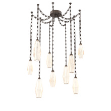 Hammerton SNB0049-09-FB-RA-CH3-L1 - Aalto Multi Light Pendant Multi Port Canopy Flat Bronze