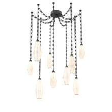 Hammerton SNB0049-09-MB-RA-CH3-L1 - Aalto Multi Light Pendant Multi Port Canopy Matte Black