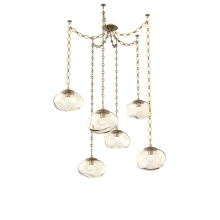 Hammerton SNB0068-06-GB-FA-CH1-L1 - Nova LED Multi Light Pendant Gilded Brass