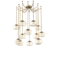Hammerton SNB0068-12-GB-ZA-CH1-L1 - Nova LED Multi Light Pendant Gilded Brass