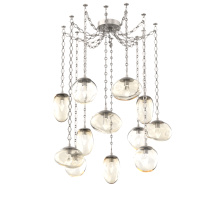 Hammerton SNB0069-12-BS-GA-CH1-L3 - Cosmos LED Multi Light Pendant Beige Silver